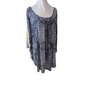 Ember Tunic Shirt Women's Lace Size Small Floral Crochet Fairycore Boho Peasant